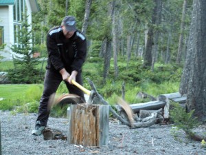 Splitting Logs in Montana