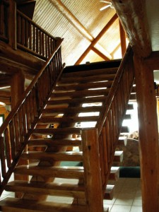 Split Log Staircase