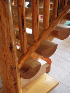 Split Log Staircase