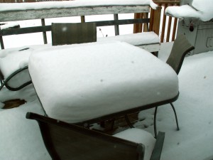Canadian Snow in April 2009