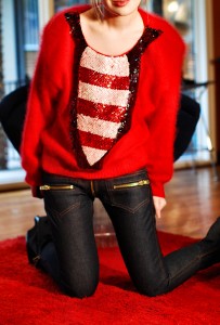 Red Sweater
