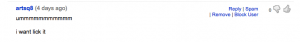 YouTube Comment